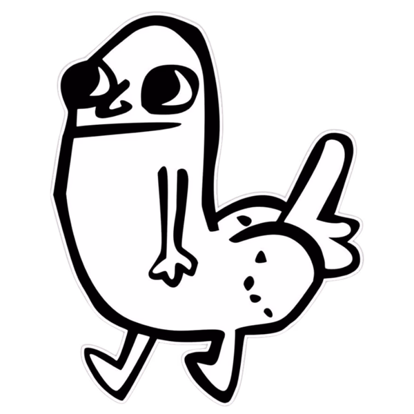 DickButt Character